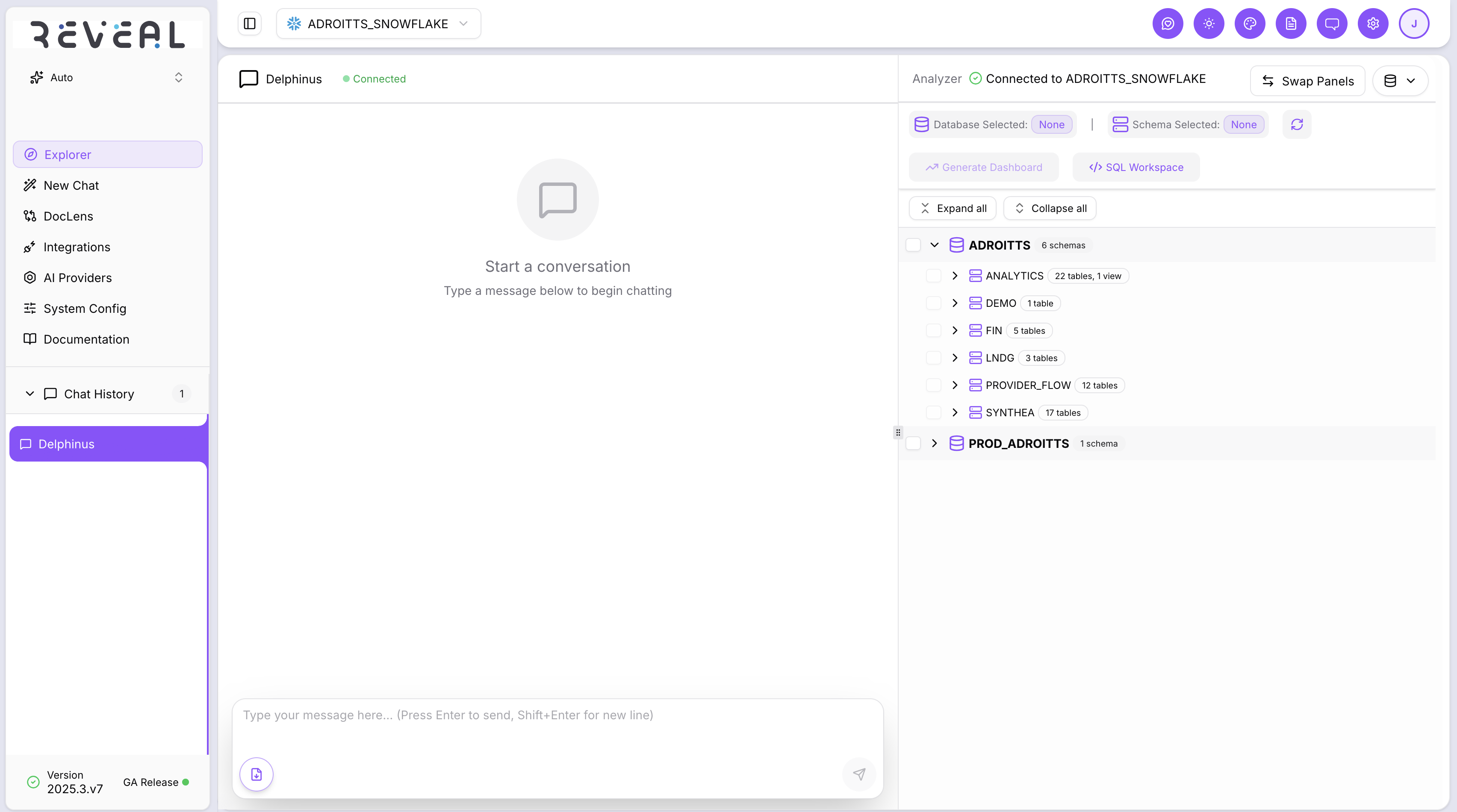 Chat with Analyzer Panel