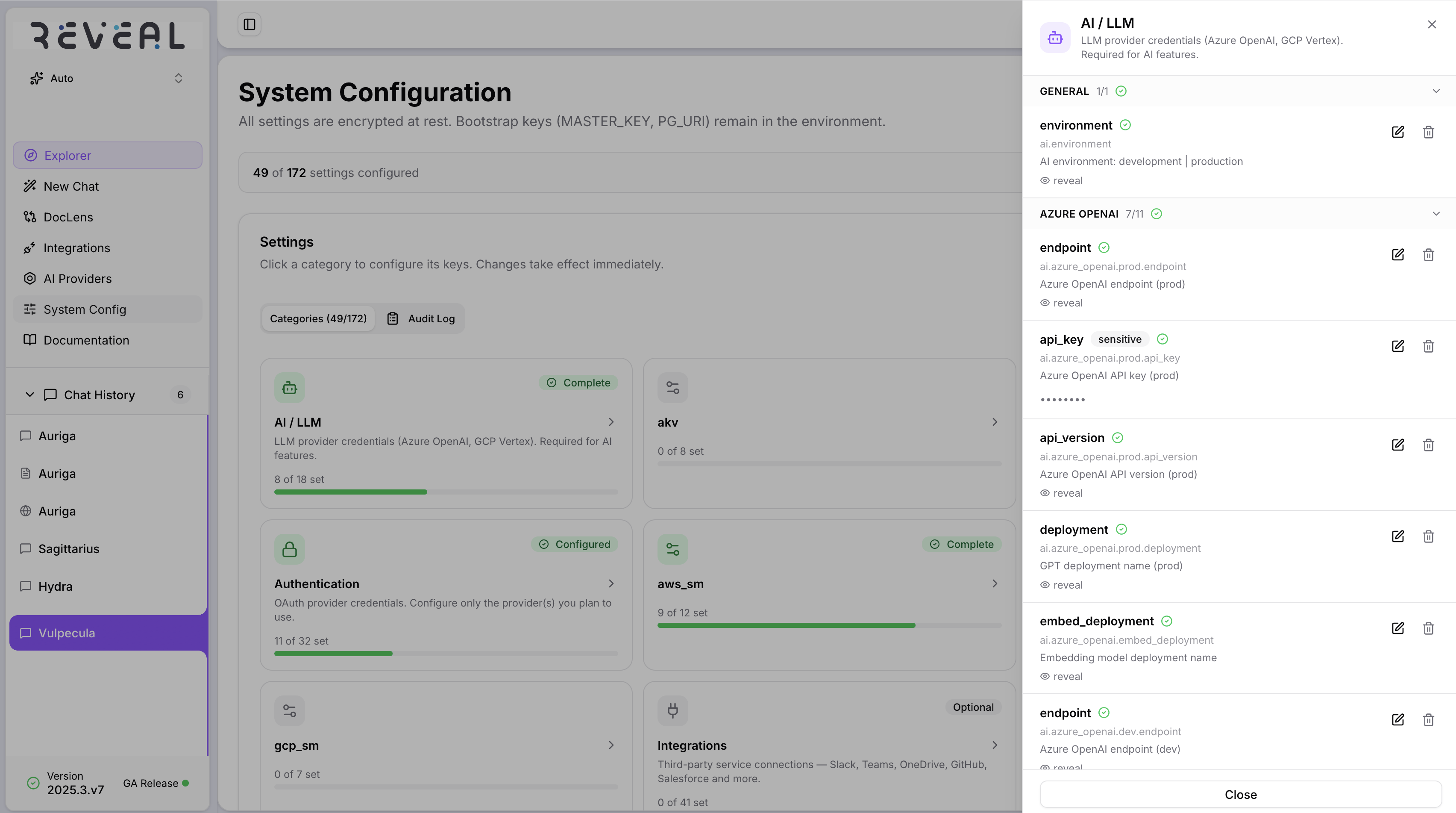 Edit System Config