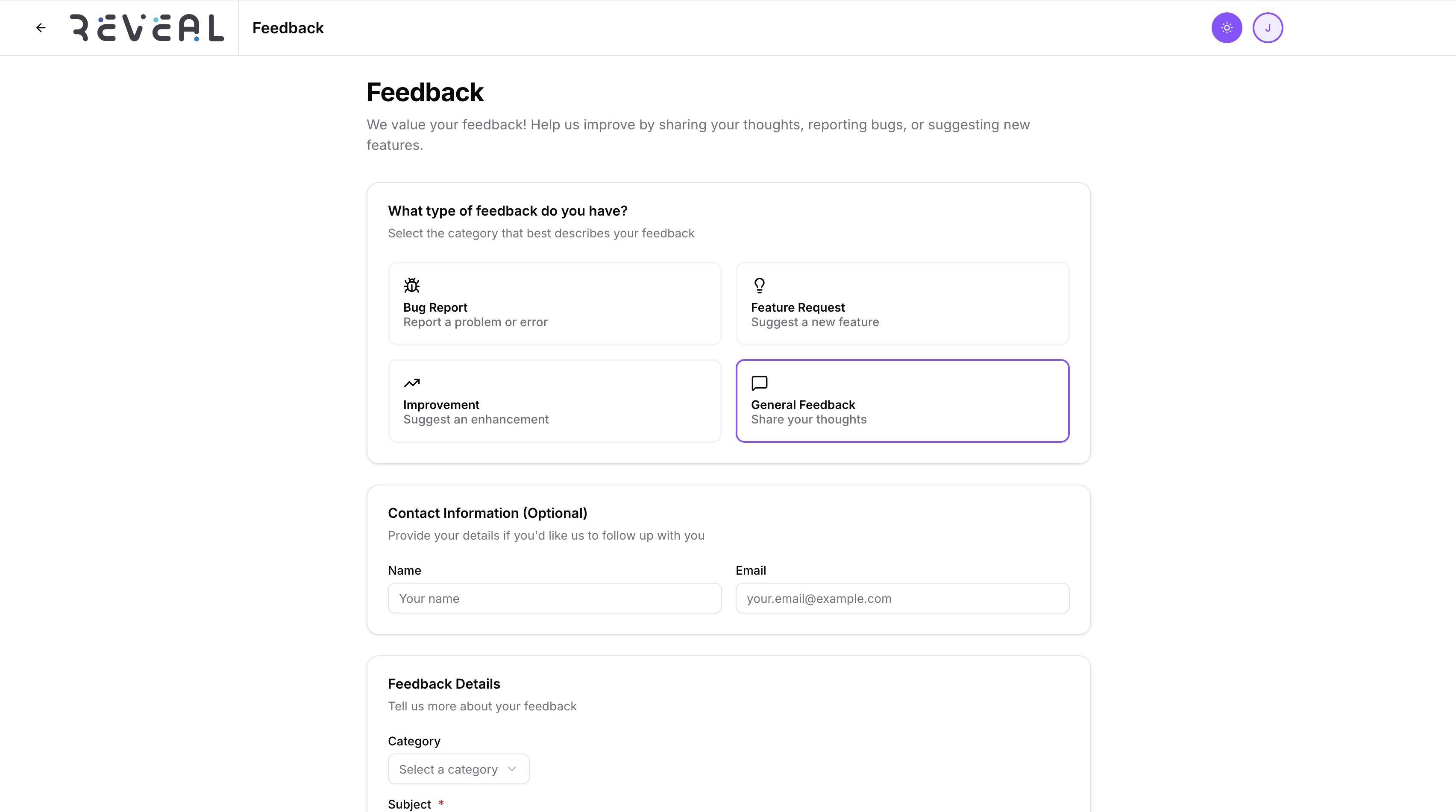 Feedback