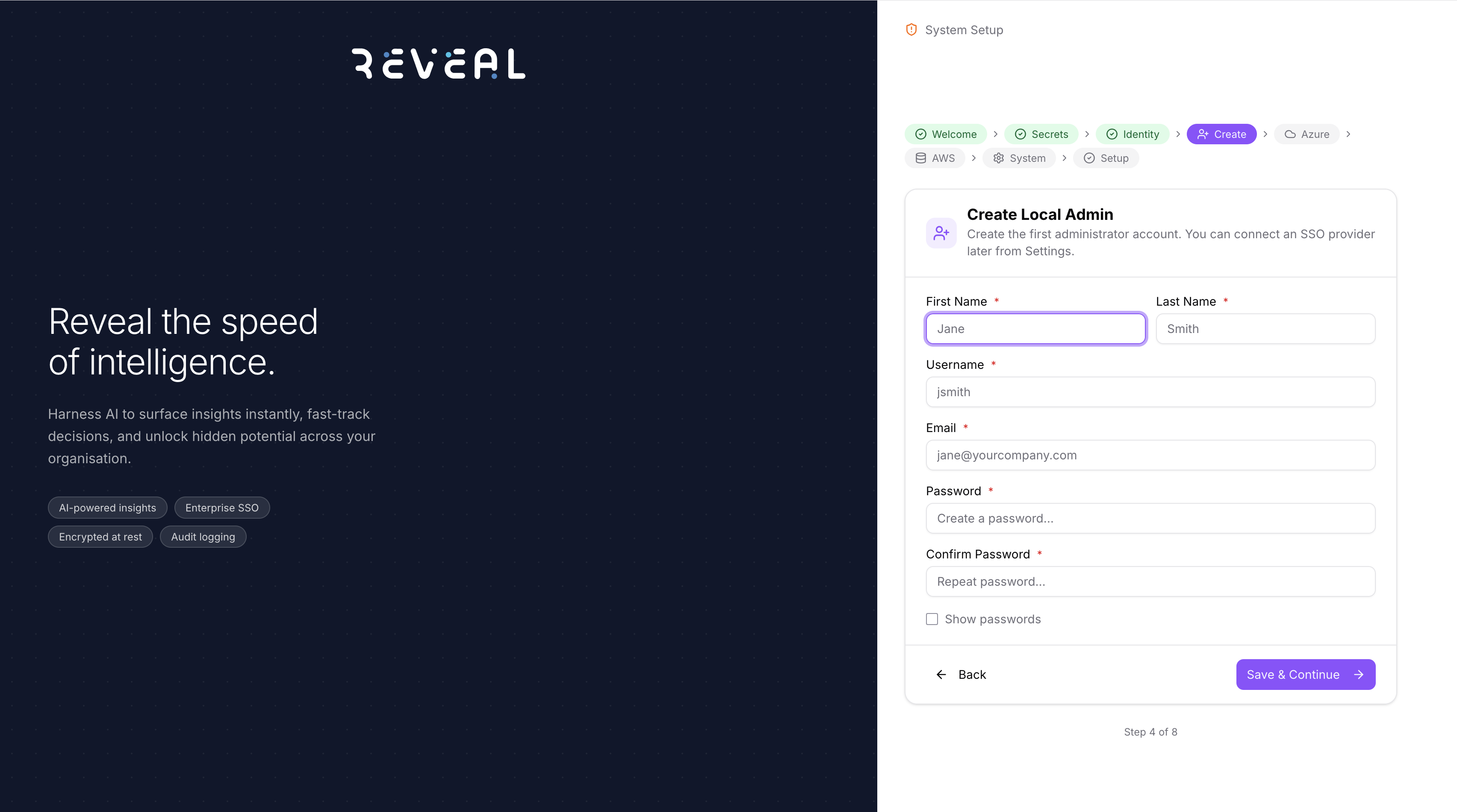 Create Local Admin