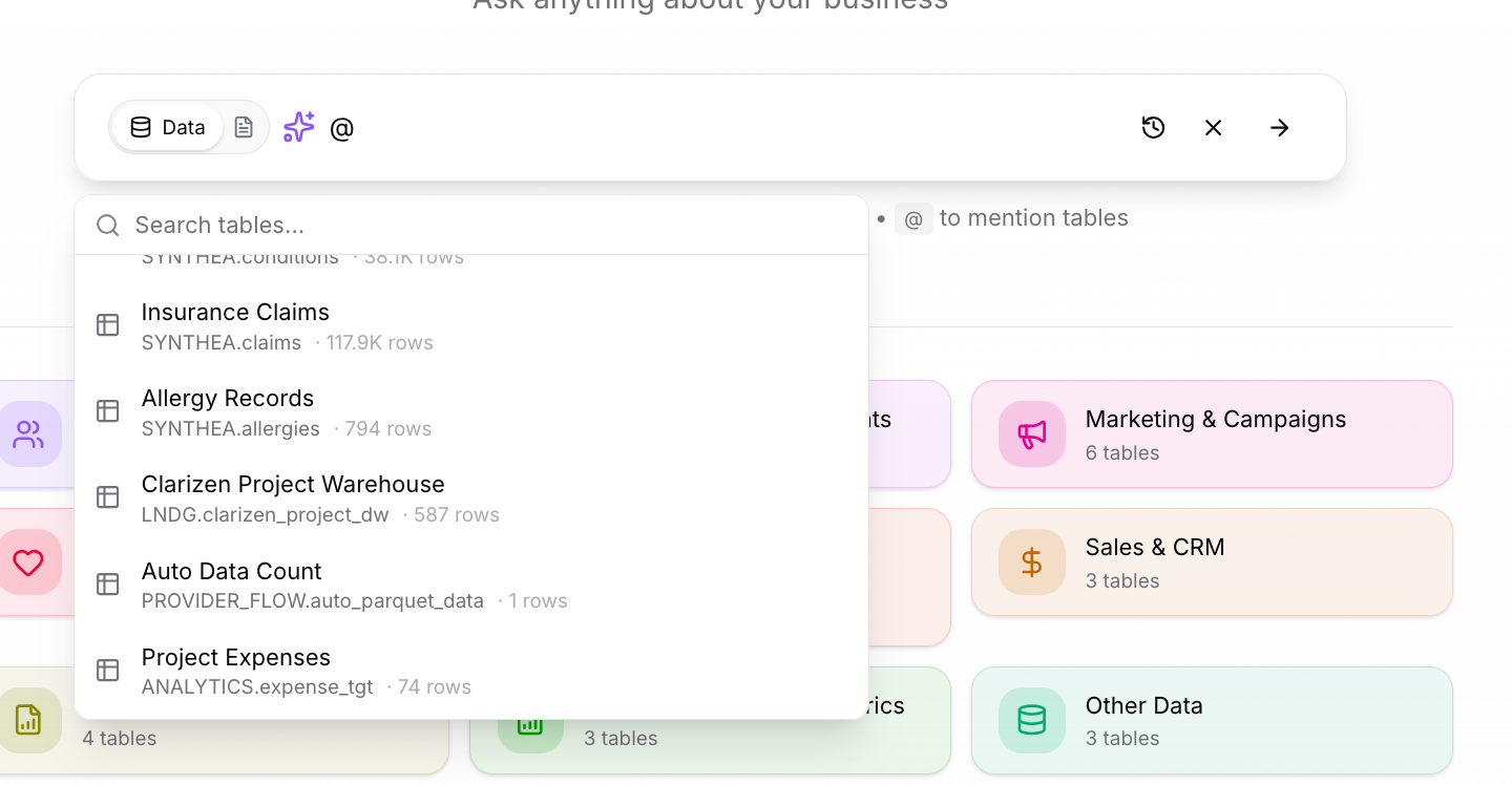 Table Picker