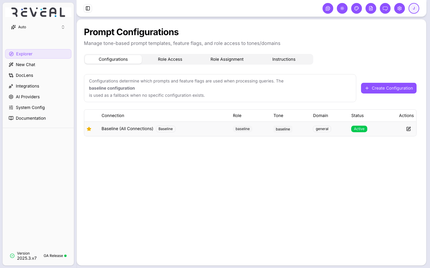 Prompt Configurations