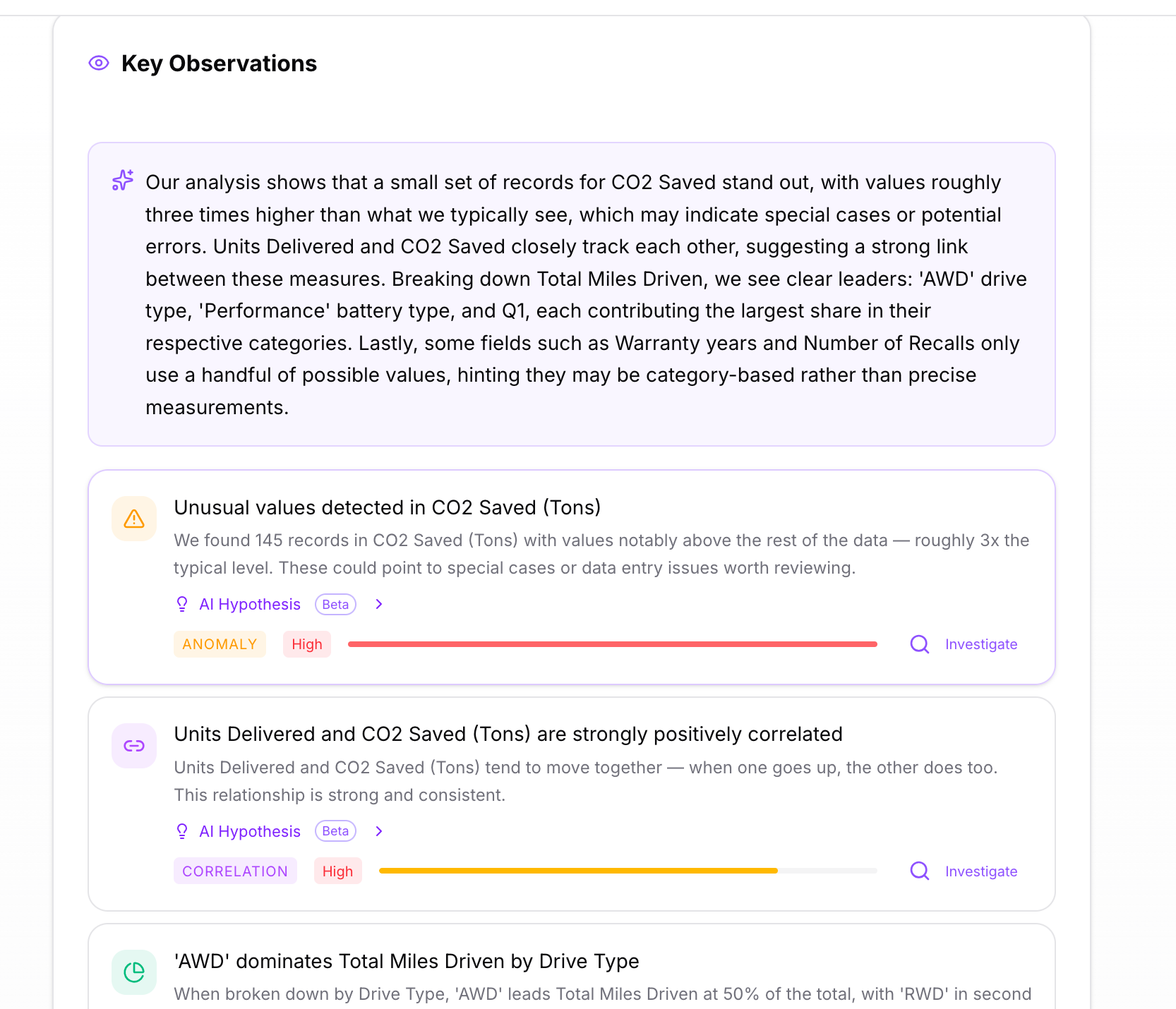 Why Engine — Key Observations